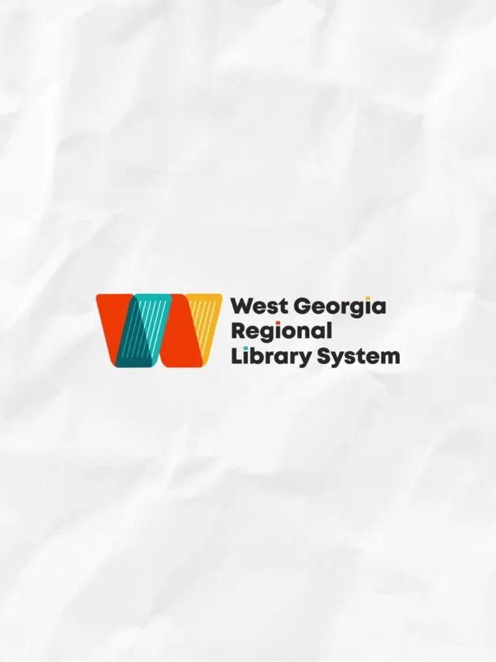 The West Georgia Regional Library System logo and wordmark